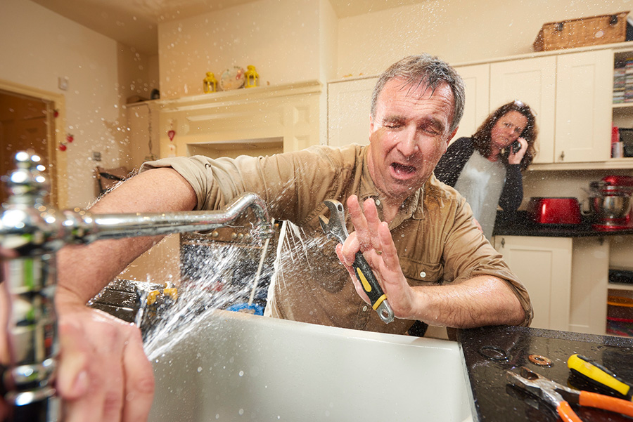 Plumbing mishap