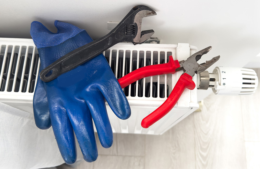 Heating system installation and maintenance service